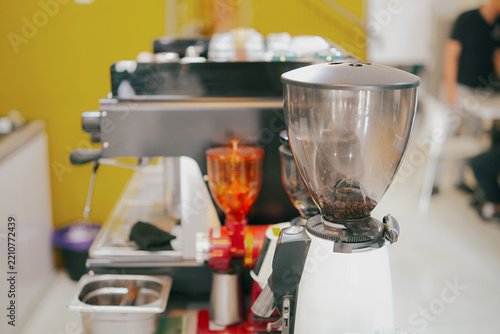 Coffee Grinder and Espresso Machine