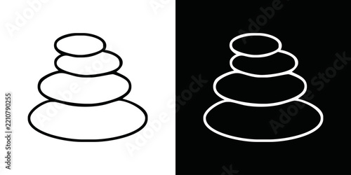 spa and wellness icon , line icons for beauty salon, therapy, massage, aromatherapy, and relaxation.