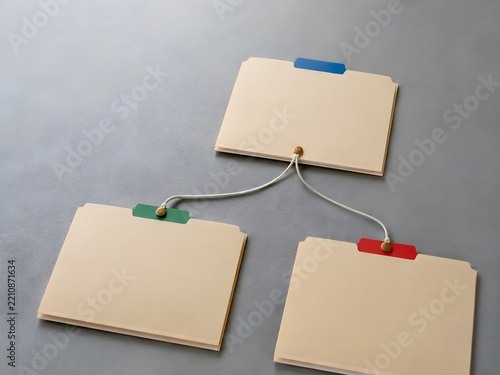 Dataset version lineage using connected archive folders