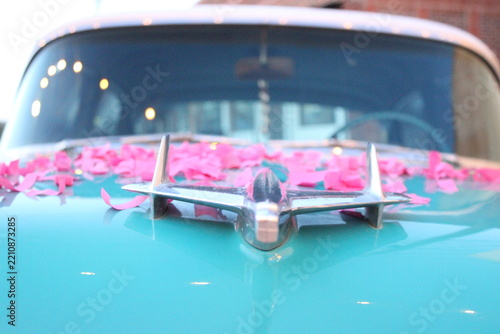 Fotografie 1955 Chevy bel air downtown gender reveal