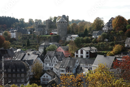 Historic Townscape of Monschau in Germany