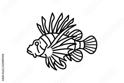 Lionfish Vector Illustration