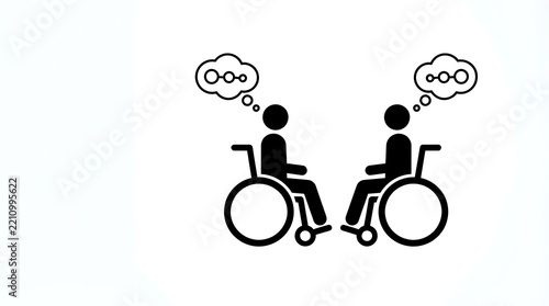Disability Awareness Symbol Background