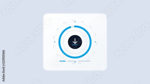 vector illustration of a security camera