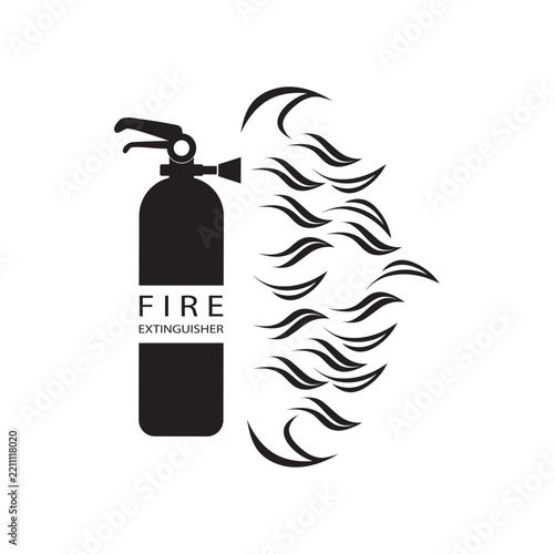 Fire Extinguisher logo vector