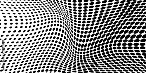 Grunge halftone angular gradient. Distress fade noise background. Retro pixel background texture. Black and white sand wallpaper. Vector textured grid surface. Anime or manga comic overlay.