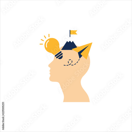 Creative Thinking Idea Lightbulb Illustration