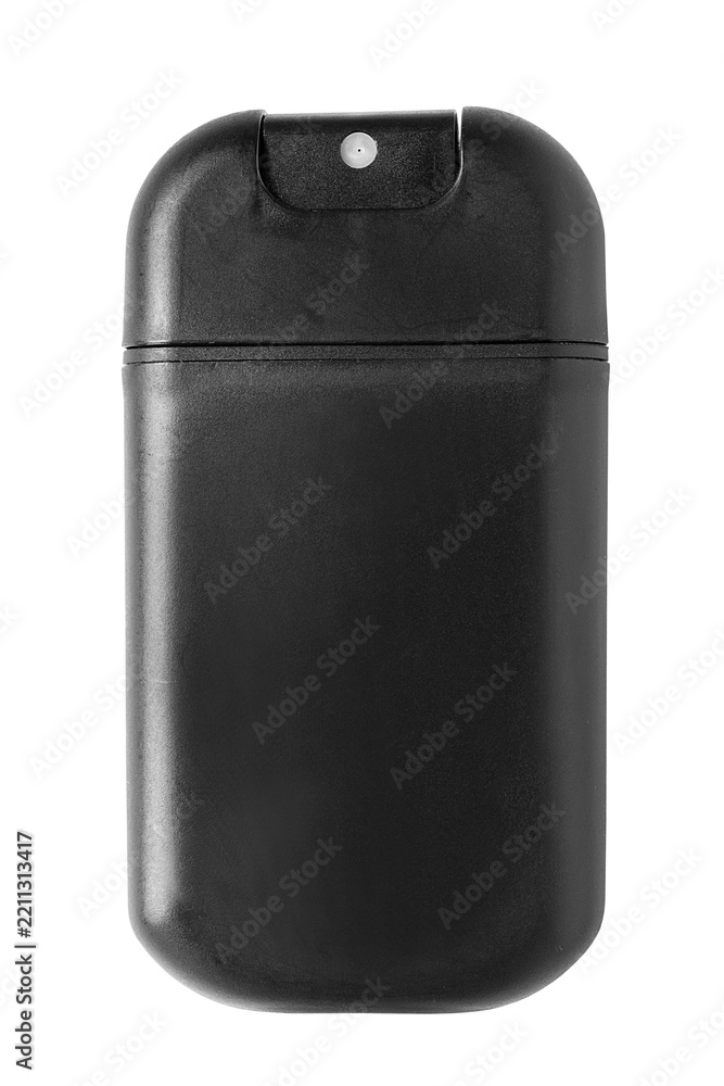 Fototapeta premium Spraying deodorant isolated