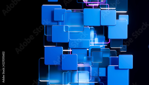 3D Modular Computing Blocks for Cloud Orchestration Technology