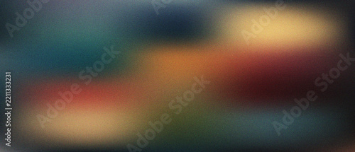 Abstract blurred background with warm and cool tones