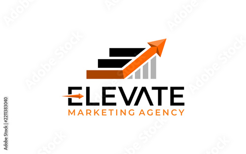 Illustration graphic vector of digital marketing solution business logo design