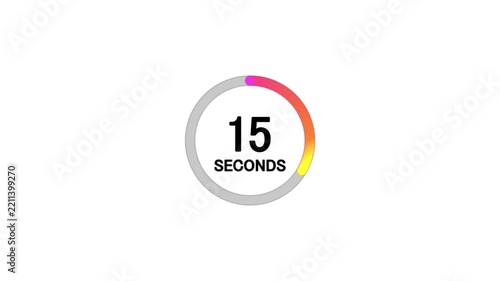 15 Second Countdown Timer Watch