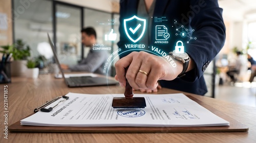 Business document approval