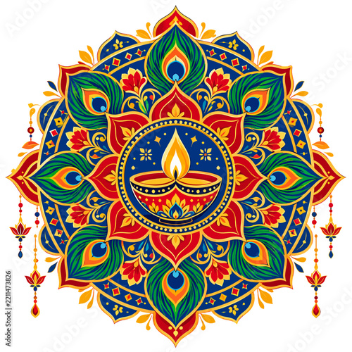 Luxury Gold Vector Mandala Design for Decorative Floral Pattern, Meditation, Henna, and Wedding Cards