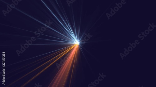 bright light rays burst from center, energy beams, blue orange beams, white streaks, high speed, internet, communication, datatransfer, power, technology, science, research, internet, performance
