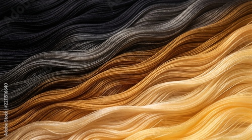 Holographic film gradient in cobalt and rose hues, with a rippling water pattern, artistic abstract gradient background design