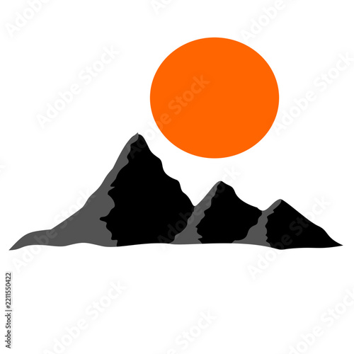 Illustration of Mount Fuji