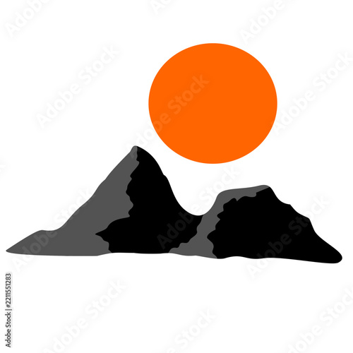 Illustration of Mount Fuji