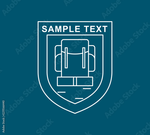 Backpack Shield Logo