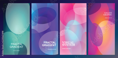 Modern Minimal Gradient Vector Graphic Design Element Background