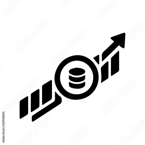 Financial Growth and Investment Analytics Icon