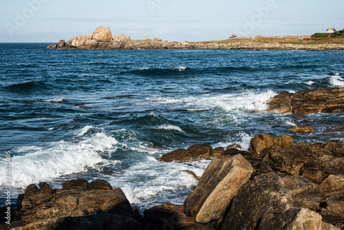 A wave crashing