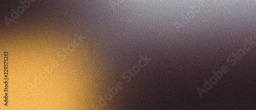 Grain texture taupe gray brown yellow color gradient background for abstract banner, event invitation poster, website or printed materials header, flyer cover backdrop design