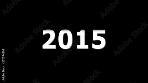 Digital year counter animation. rapidly scrolling calendar dates for time travel or historical timeline motion. 2000 to 2029 animation.