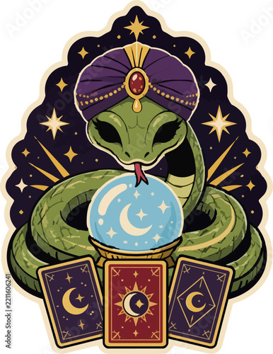 Halloween x Snake Vector