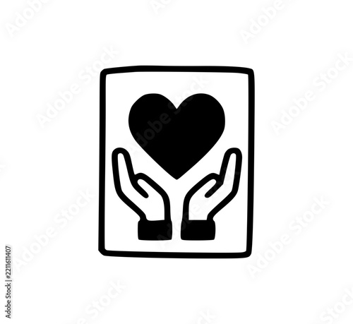 Charity Poster Icon