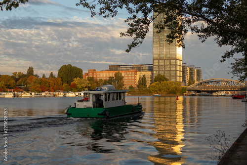 boat on the river