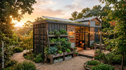 Eco Haven Shipping Container Tiny House