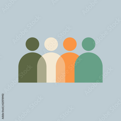 vector illustration of a group of people