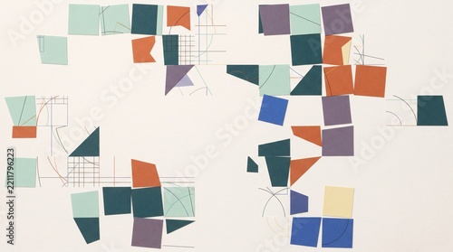 Missing Grid Abstract Background