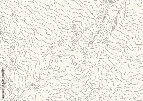 Curvas de nivel, mapa topográfico,. Cartografía