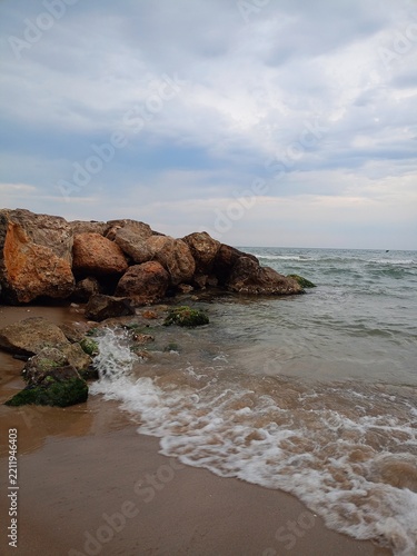 rocks on the beach
