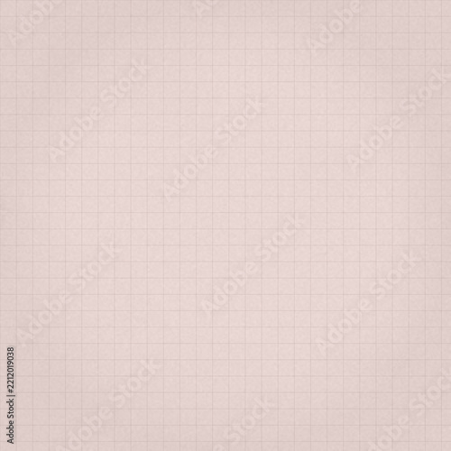 Vintage graph paper texture background seamless subtle grid lines on aged antique paper background photo