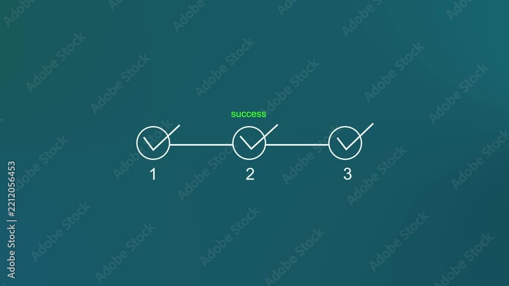 Check mark icon animation video, tick confirm correct accept checkbox ...