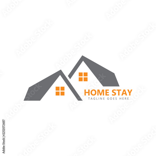 Minimalist Home Stay Logo