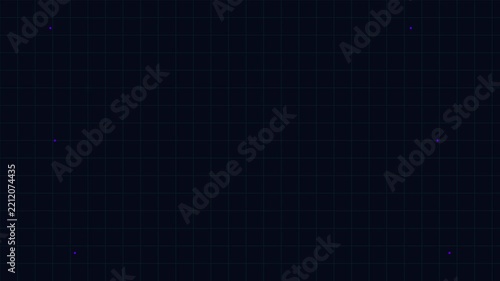 Abstract Glowing Golden Particles Motion Background