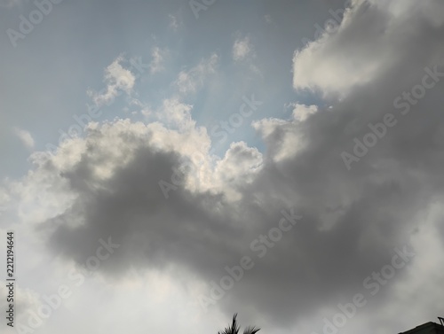 time lapse of clouds