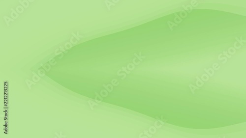 Fresh Mint Green Flowing Waves with Smooth Organic Movement