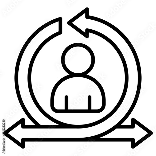 Flexibility Icon