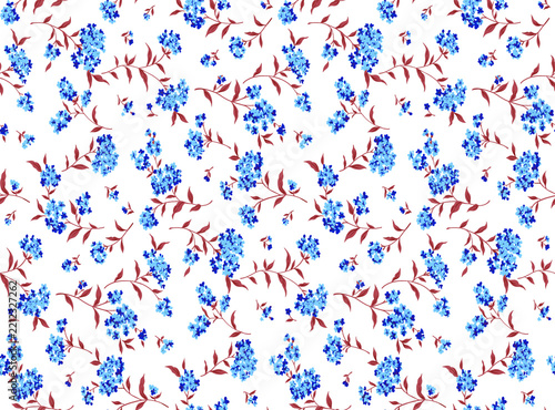simple floral pattern with small flowers

