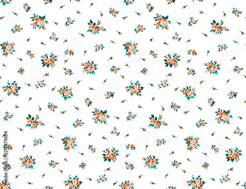 simple floral pattern with small flowers

