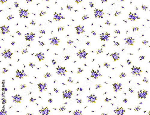 simple floral pattern with small flowers

