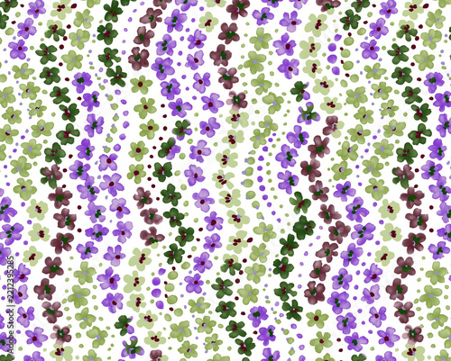 simple floral pattern with small flowers

