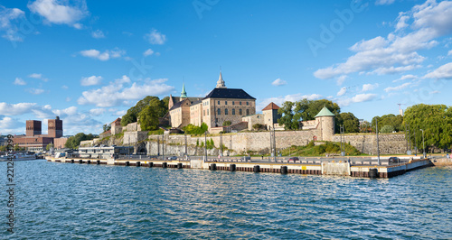 Akershus Fortress in Oslo Norway.