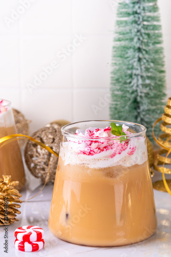Iced Peppermint Mocha or Latte