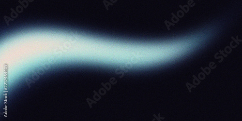 Abstract blue and cyan glowing background featuring a soft luminous wave, smooth gradient diffusion